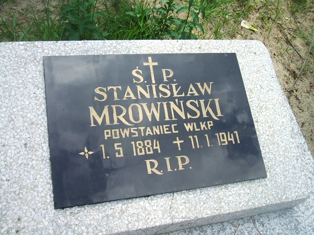 Stanisław Mrowiński 1884 Ostrów Wielkopolski - Grobonet - Wyszukiwarka osób pochowanych