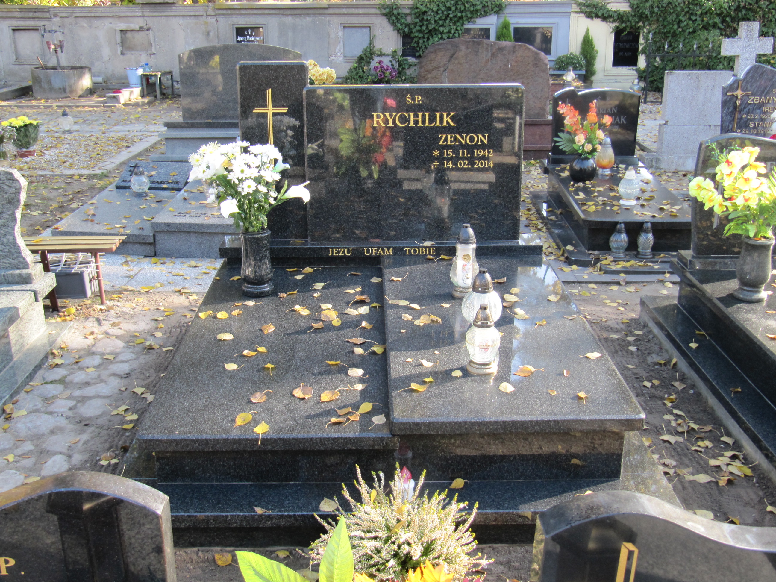 Zenon Franciszek Rychlik 1942 Ostrów Wielkopolski - Grobonet - Wyszukiwarka osób pochowanych