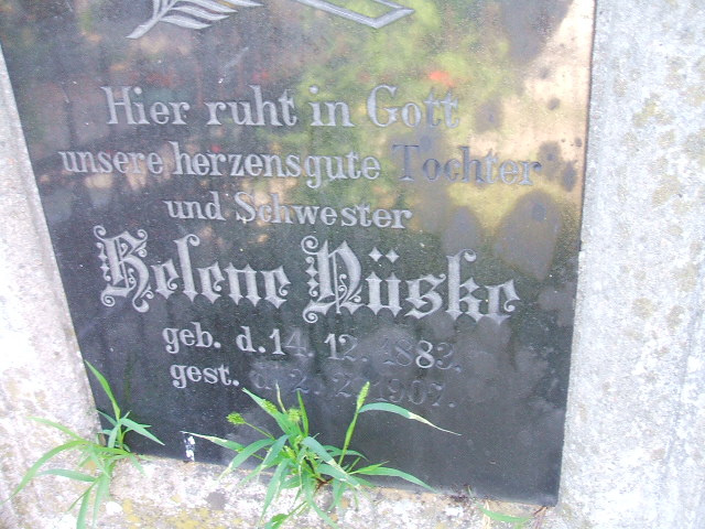 Helene Nuske 1883 Ostrów Wielkopolski - Grobonet - Wyszukiwarka osób pochowanych