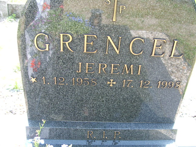 Jeremi Eligiusz Grencel 1958 Ostrów Wielkopolski - Grobonet - Wyszukiwarka osób pochowanych