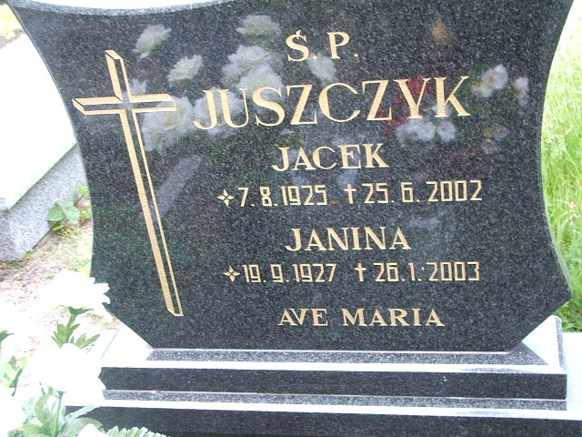 Janina Juszczyk 1927 Ostrów Wielkopolski - Grobonet - Wyszukiwarka osób pochowanych