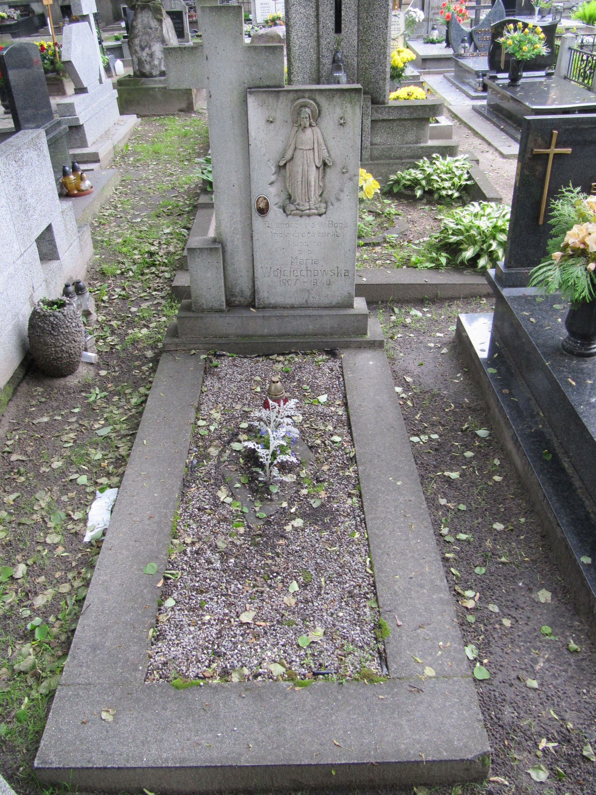 Maria Wojciechowska 1907 Ostrów Wielkopolski - Grobonet - Wyszukiwarka osób pochowanych