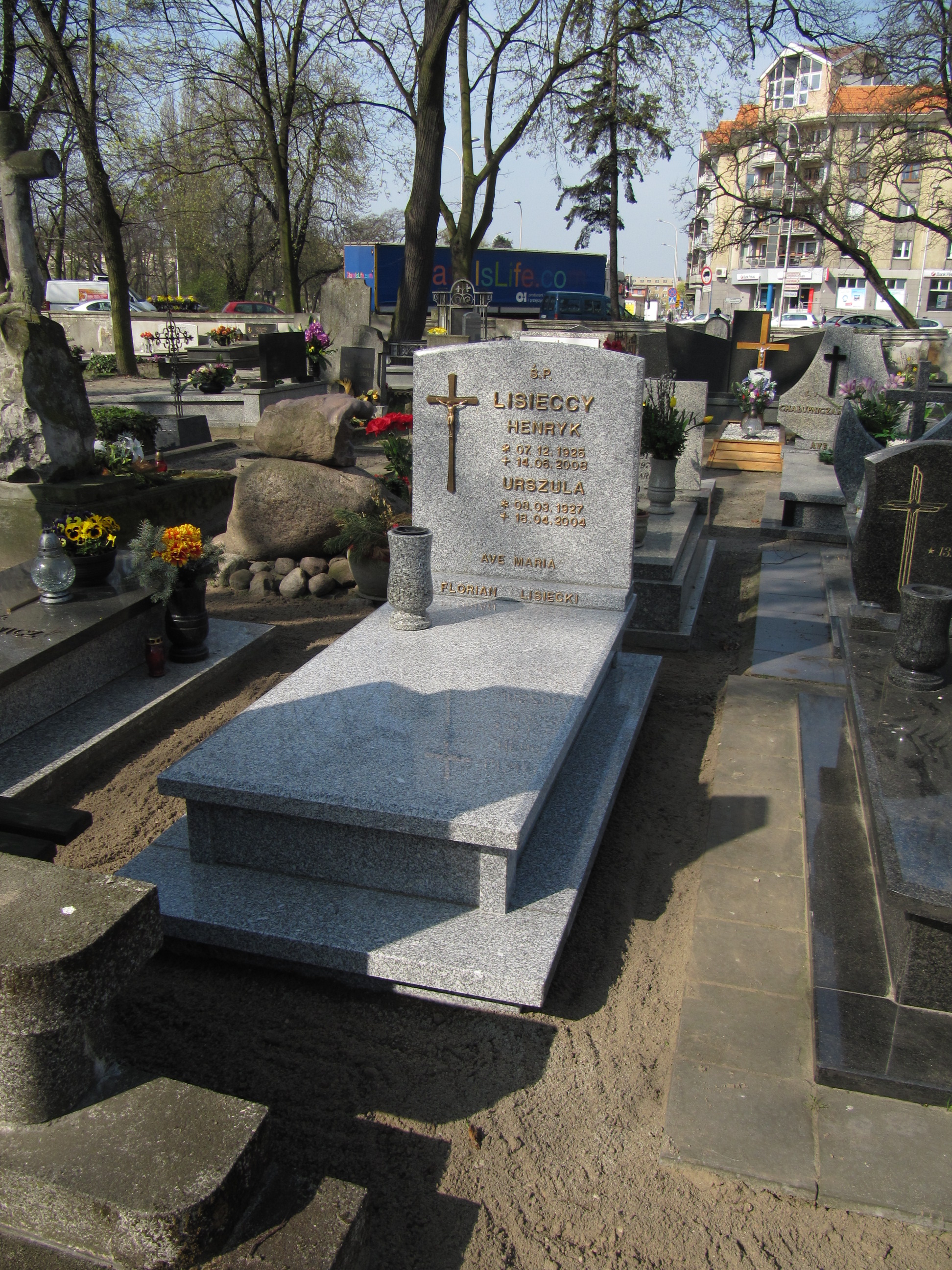 Grób Urszula Lisiecka