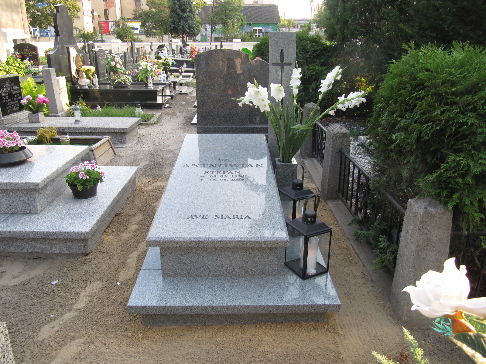 Stefan Antkowiak 1934 Ostrów Wielkopolski - Grobonet - Wyszukiwarka osób pochowanych