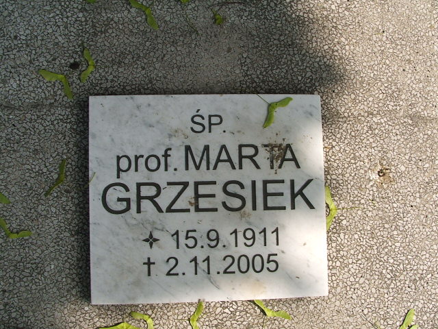 Grób Marian Łakomy