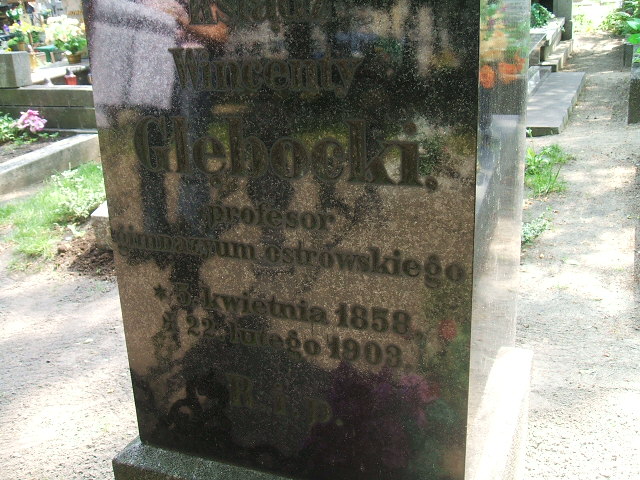 Wincenty Głębocki 1858 Ostrów Wielkopolski - Grobonet - Wyszukiwarka osób pochowanych