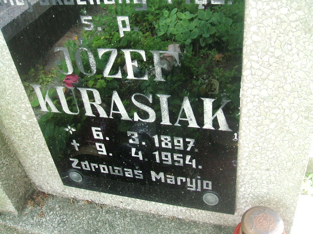 Józef Kurasiak 1897 Ostrów Wielkopolski - Grobonet - Wyszukiwarka osób pochowanych