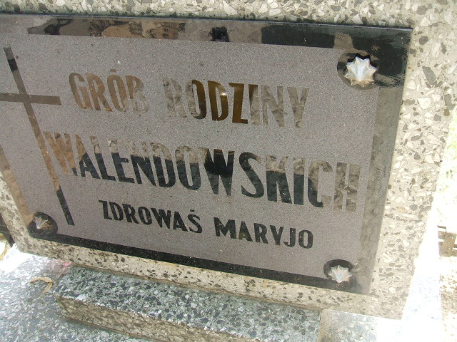 Józef Walendowski 1862 Ostrów Wielkopolski - Grobonet - Wyszukiwarka osób pochowanych