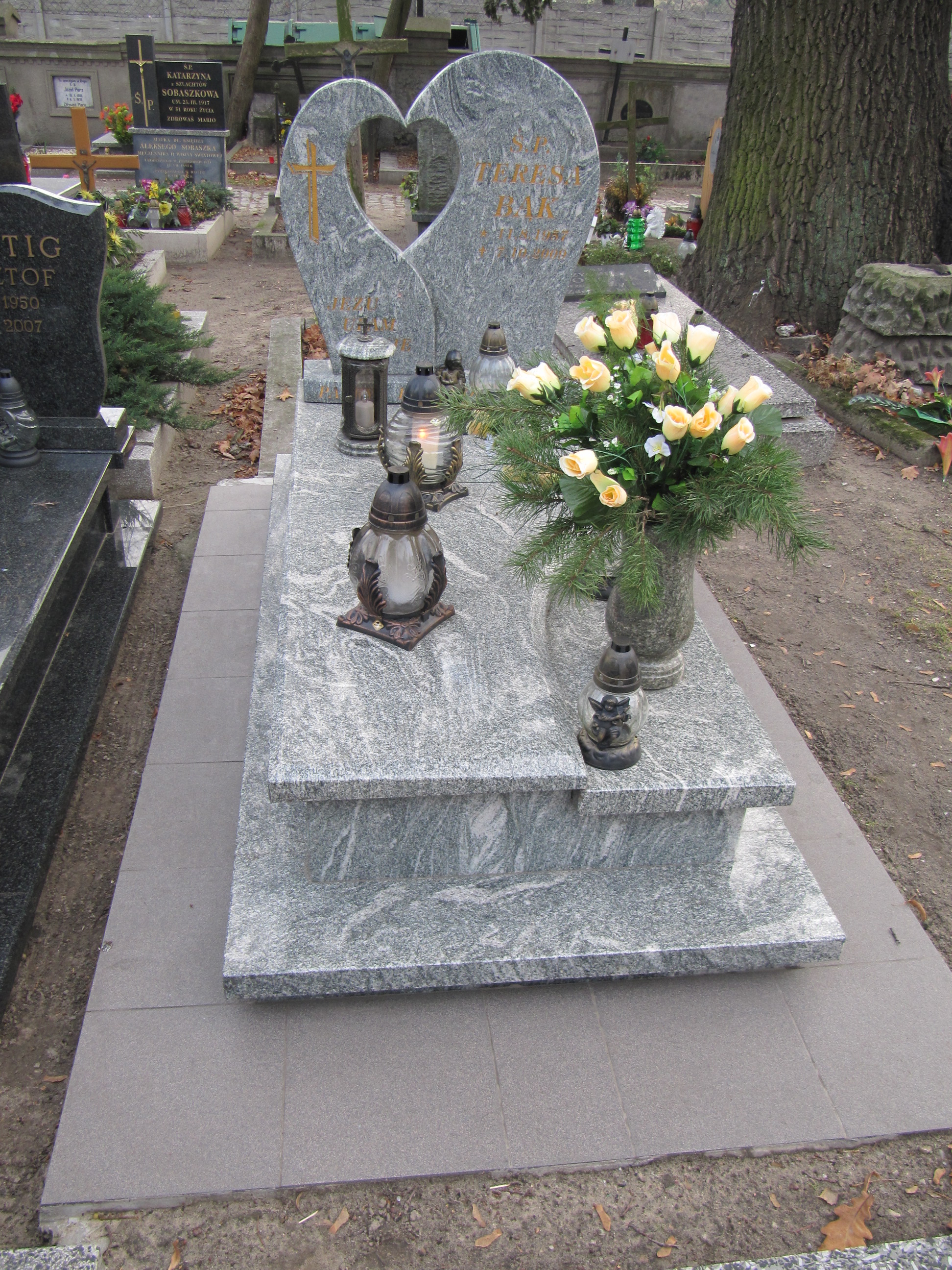 Teresa Bąk 1957 Ostrów Wielkopolski - Grobonet - Wyszukiwarka osób pochowanych