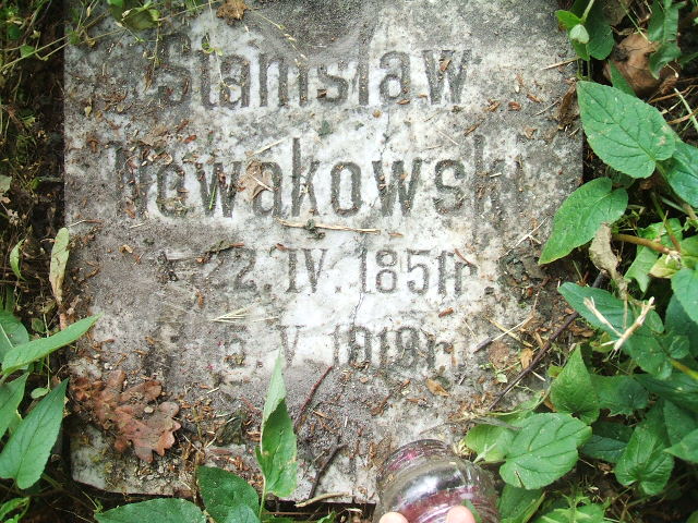 Stanisław Nowakowski 1854 Ostrów Wielkopolski - Grobonet - Wyszukiwarka osób pochowanych