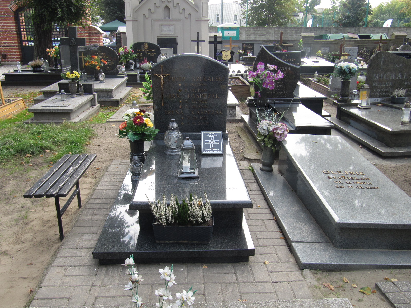 Grób Irena Kasprzak