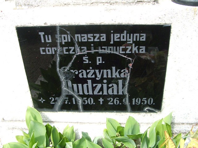 Grażyna Dudziak 1950 Ostrów Wielkopolski - Grobonet - Wyszukiwarka osób pochowanych