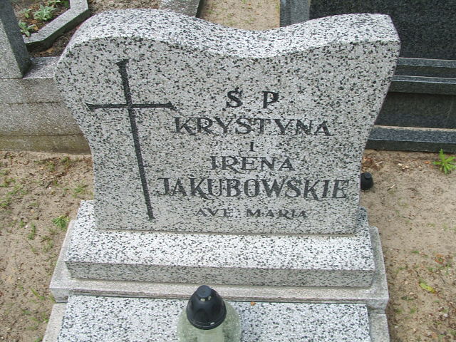 Irena Jakubowska 1952 Ostrów Wielkopolski - Grobonet - Wyszukiwarka osób pochowanych