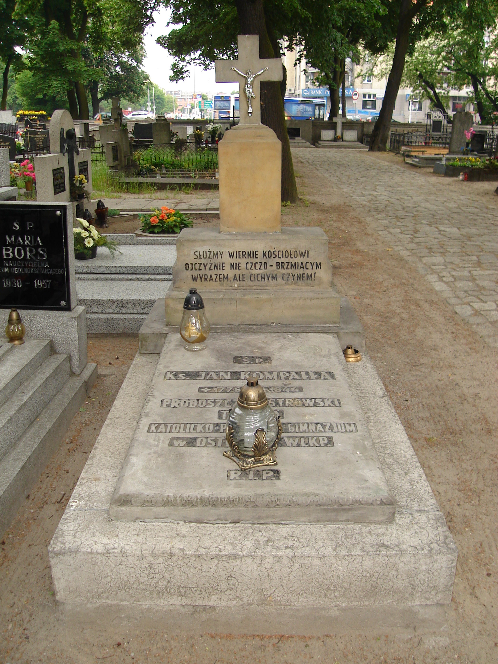 Jan Kompałła 1776 Ostrów Wielkopolski - Grobonet - Wyszukiwarka osób pochowanych