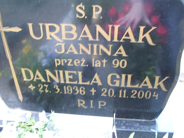 Janina Urbaniak 1908 Ostrów Wielkopolski - Grobonet - Wyszukiwarka osób pochowanych