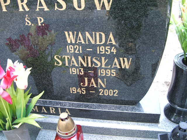 Grób Leszek Jan Kopras