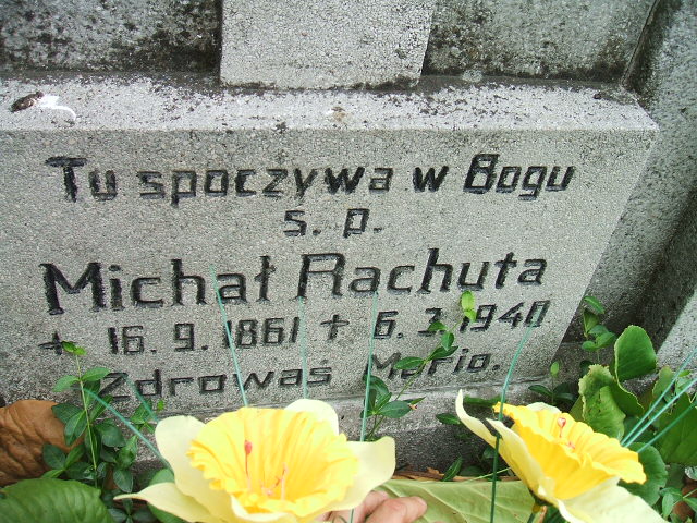 Michał Rachuta 1861 Ostrów Wielkopolski - Grobonet - Wyszukiwarka osób pochowanych