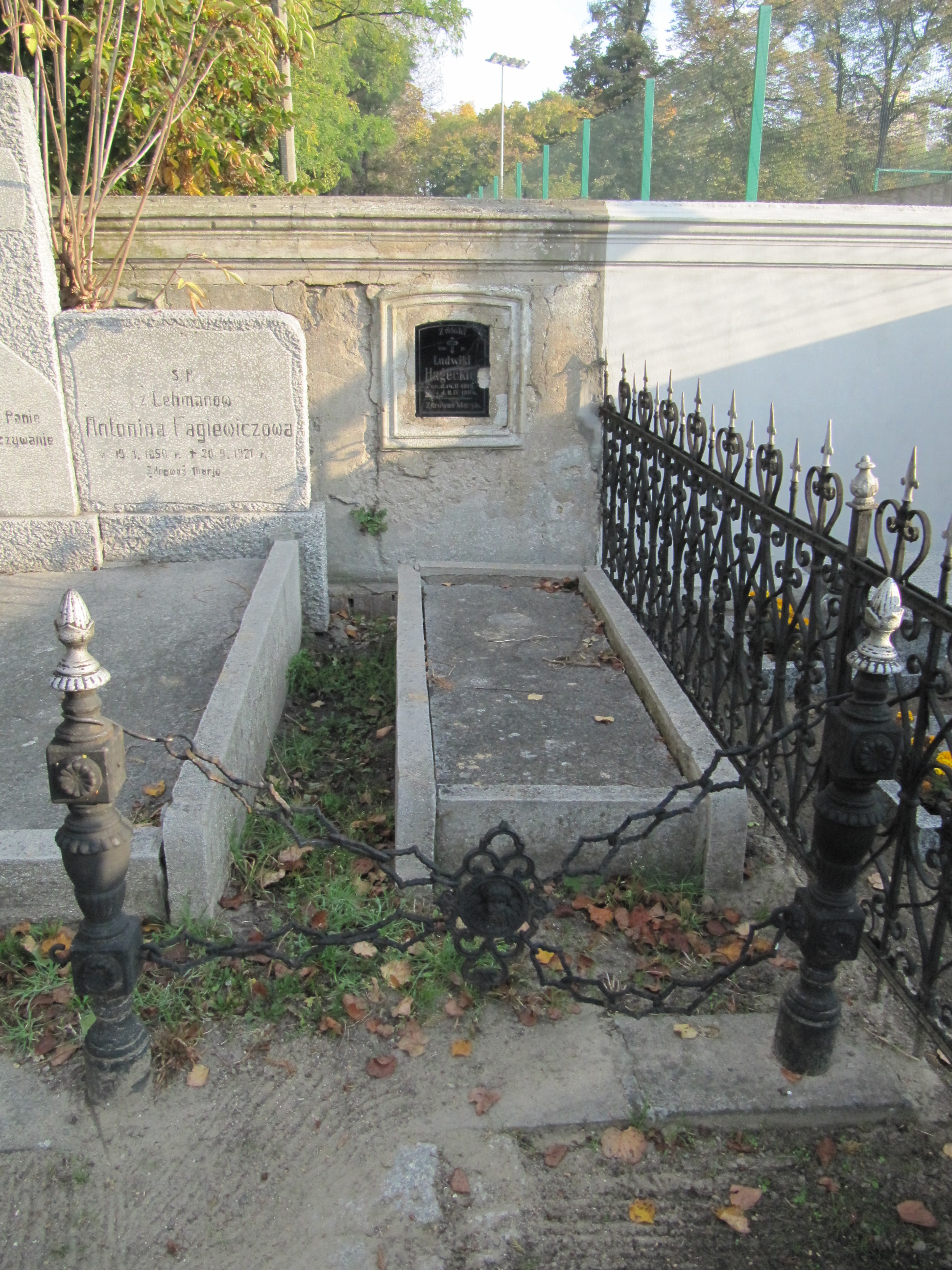 Ludwika Hagecka 1813 Ostrów Wielkopolski - Grobonet - Wyszukiwarka osób pochowanych