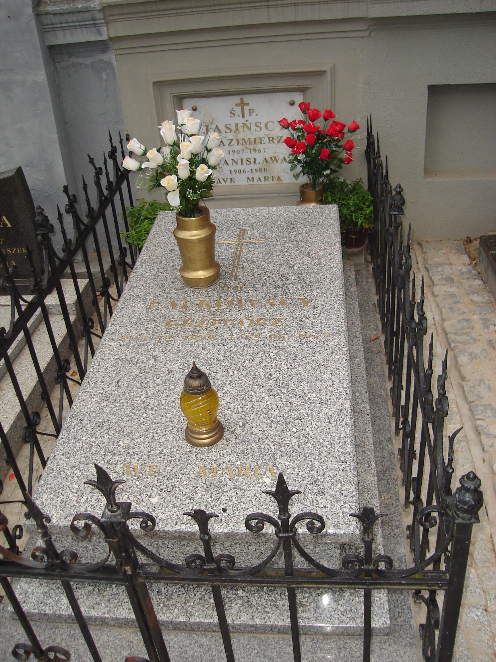 Kazimierz Jasiński 1907 Ostrów Wielkopolski - Grobonet - Wyszukiwarka osób pochowanych